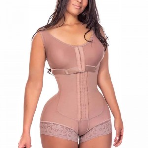 Fajas Colombianas Reductive Shapewear Women’s Compression Powernet Tummy Belly Control Corset With Cinta Modeladora Body Shaper