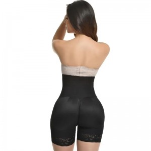 Fajas Colombianas Hook-eyes Bodysuit Tummy Control Underwear Compression Waist Trainer Slimming Corset Hourglass Body Shaper