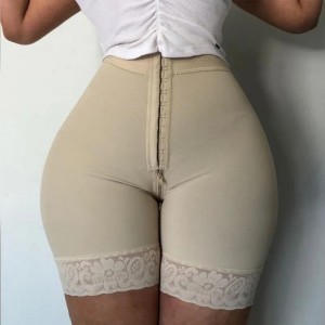 Fajas Colombianas Double Compression BBL Hourglass FIgure Shorts Waist Trainer Postpartum Recovery Body Shaper Butt Lifter Skims