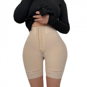 High Compression Garment Powernet Butt Lifter 3 Hook Butt Lifting Fajas Colombianas Shorts Tummy Control Shaper Waist Trainer