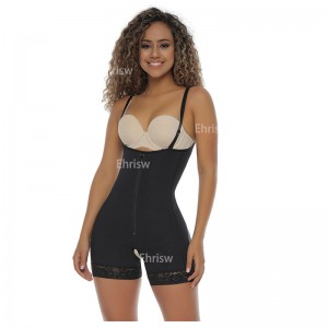 Ehrisw Fajas Colombianas Body Shaper for Women Tummy Control Plus Size Shapewear Bodysuit for Women Waist Trainer