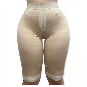 NEW!!! HIGH RISE KNEE LENGTH BUTT LIFT SHORTS – RELOJ DE ARENA – BEIGE