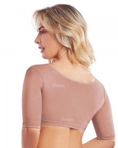 Correcteur de posture de soutien-gorge de chirurgie post-chirurgicale pour femmes avec manches Brasier Post Operatorio