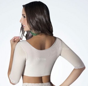 LONG SLEEVE SHAPING BLOUSE – COVERED CHEST