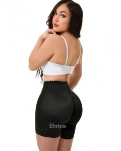 Butt Lift-short met hoge taille