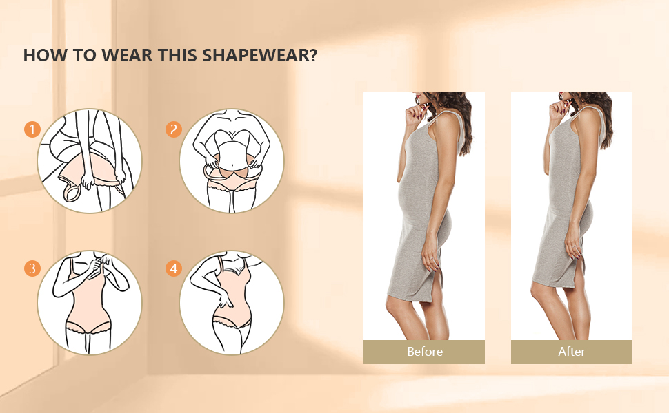 Shapewear for Women Tummy Control Body Shaper